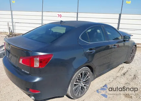 2011 Lexus Is 250 z USA, uszkodzony, nr VIN JTHBF5C22B5135132